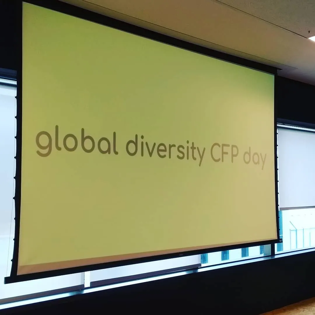 Imagem do logo do Global Diversity CFP Day